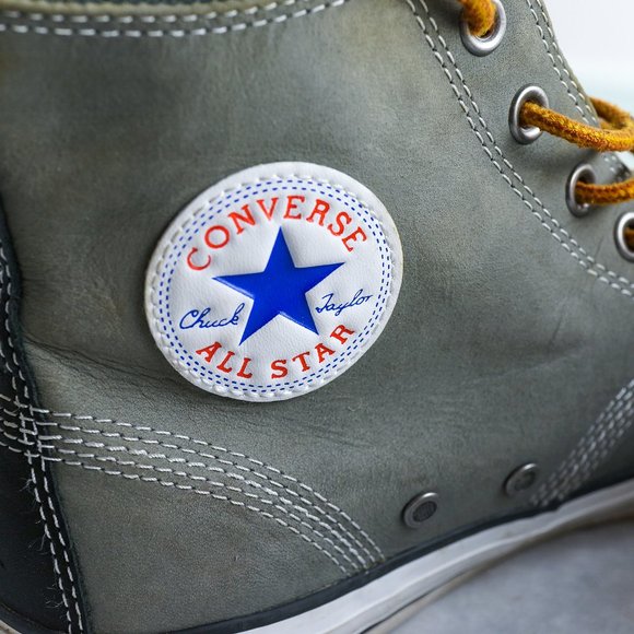 Chuck Taylor All Star Hi Top Soft Leather Boots - Picture 8 of 9